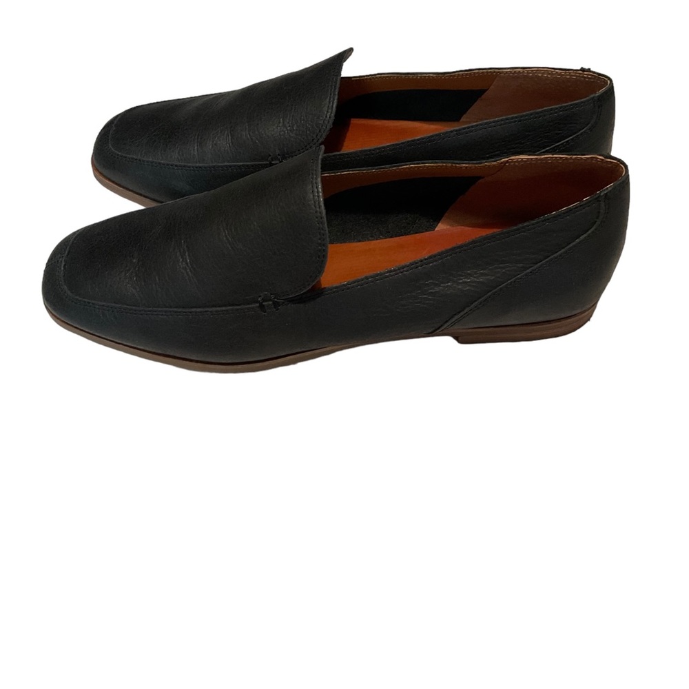 Lucky Brand Men’s/Women’s Leather Black loafer/slip on shoes. Size 10M/42 - Picture 2 of 8